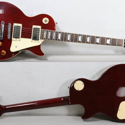 Epiphone Les Paul Standard 2004 Electric Guitar Quilted Wine Red MIK w/ Gig Bag image 8