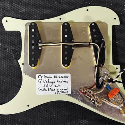 MyDream Partcaster Custom Built - Sonic Blue Wenge SRV image 11