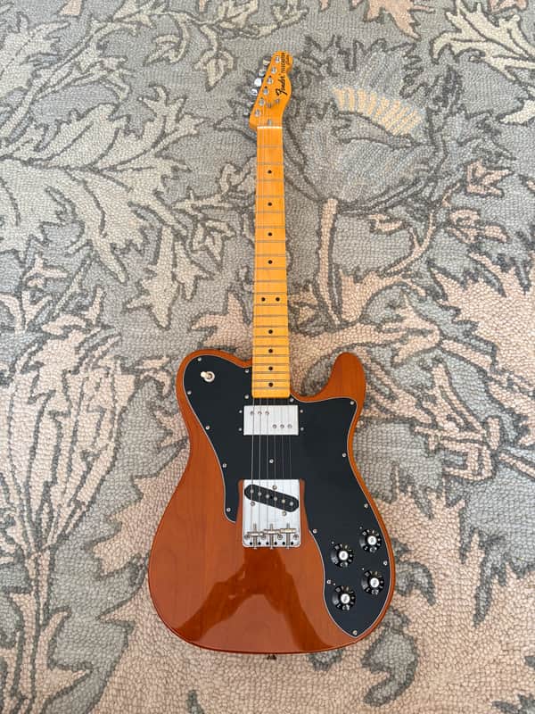 Fender American Original '70s Telecaster Custom 2021 Mocha image 1
