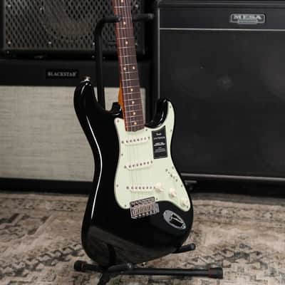 Fender Vintera III Early '60s Stratocaster Electric Guitar - Black with Gig Bag image 12