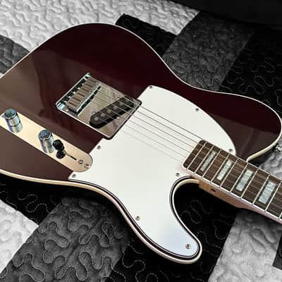 Warmoth Custom Mahogany Esquire 2020 - Transparent Purple image 3