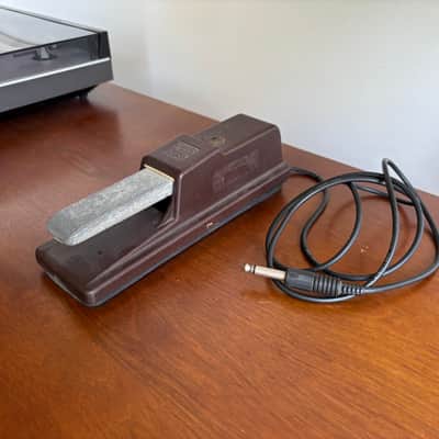 Vintage 1980s Brown Roland Expression Sustain Foot Pedal image 3