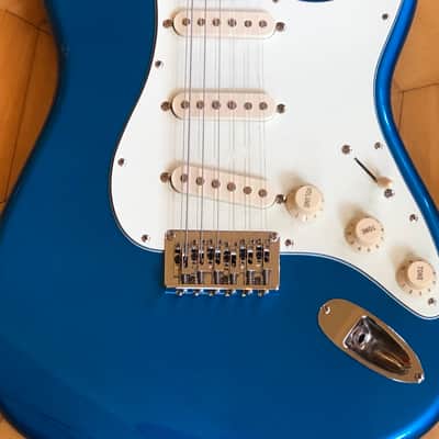 100% original 2004/05 Fender Stratocaster XII ST-12 12 String Electric Guitar Rosewood Blue image 4