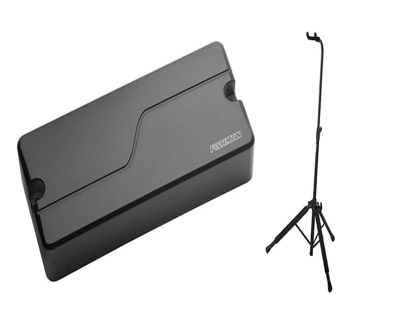 Fishman Fluence Modern HB 7-String PRF-MH7-AB1 + Gator Hanging Guitar Stand image 1