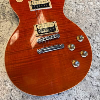 2013 Gibson Les Paul Slash Vermillion Burst 1 Of 1200 image 5