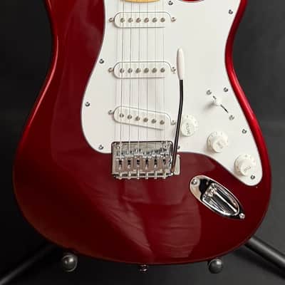 Fender Standard Stratocaster (2025) Electric Guitar Candy Cola Finish (677) image 1