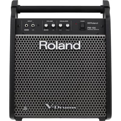Roland PM-100 Electronic Drum Amplifier Monitor - 80 Watts, Black image 2