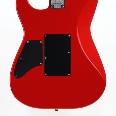 1987 Kramer E.E. Pro 1 Elliot Easton RED Signature Super Strat -- White Pickguard, Stratocaster 1980's image 10
