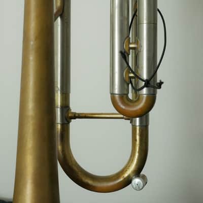 Used Monette MB-111 Bb Trumpet in Raw Brass image 4