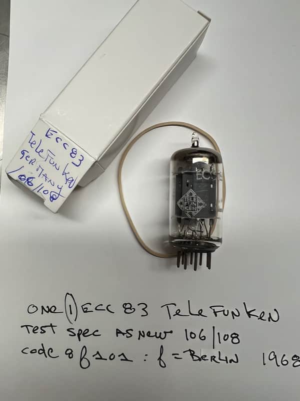 Telefunken ECC83 1968 image 1