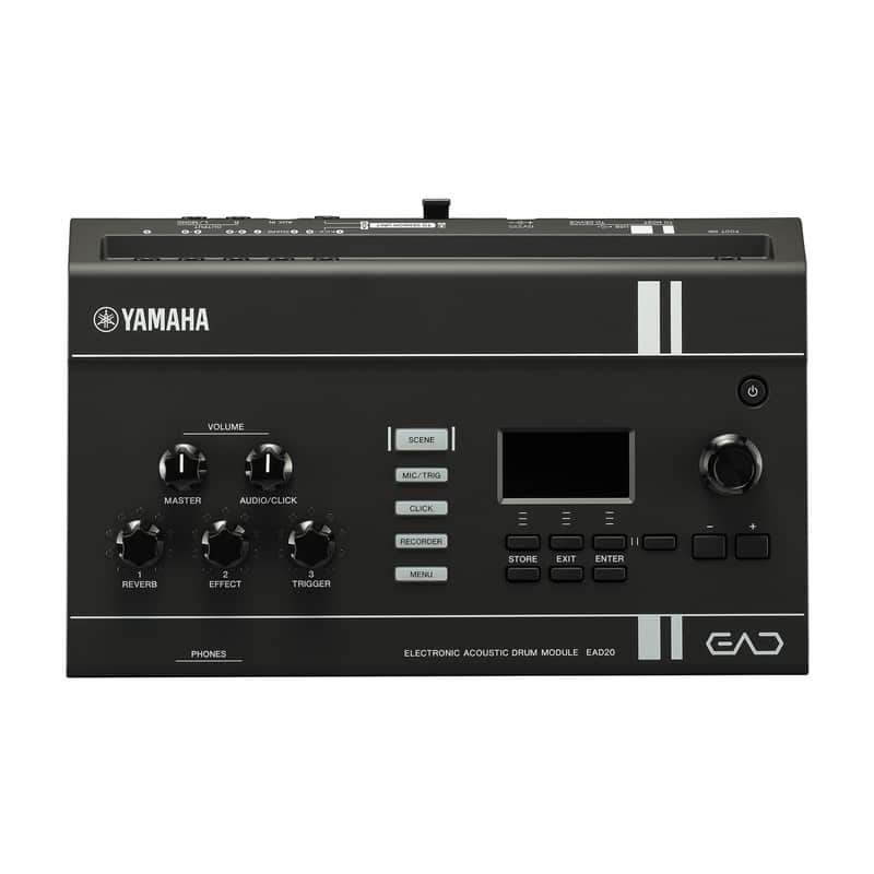 Yamaha EAD20 Electronic Acoustic Drum Module Featuring Advanced Sound Engine w/ Stereo Condenser Microphone and Trigger Pickup image 1