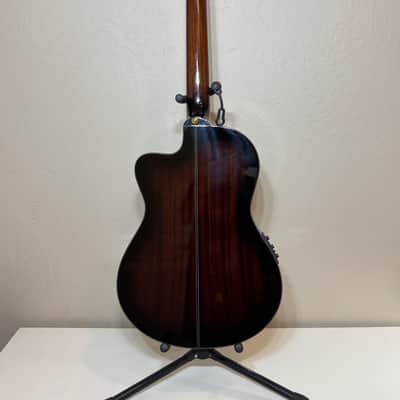 Ibanez GA35TCE-DVS Classical Dark Violin Sunburst High Gloss + Hardshell Case image 5