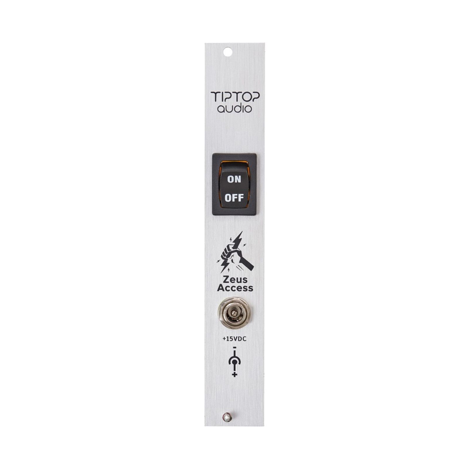 Audio Tiptop – with Zeus Power Bus Black - uZeus SynthRacks TipTop