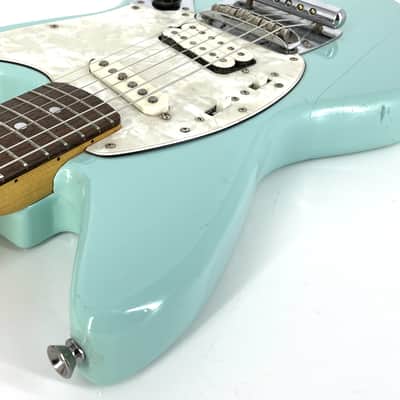 1996 Fender Kurt Cobain Japan Jagstang – 50th Anniversary - Sonic Blue image 13