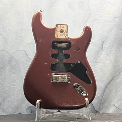 Fender Deluxe Roadhouse Stratocaster Body with Hardware Classic Copper image 1
