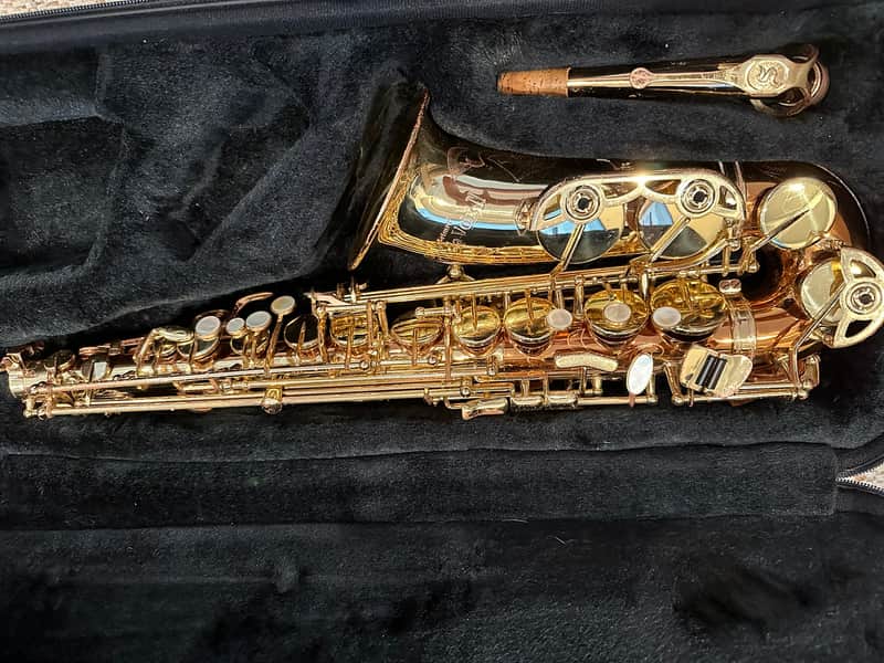 Selmer SAS 280R LaVoix II Step-Up Model Alto Saxophone 2010s - Clear-Lacquered Brass image 1