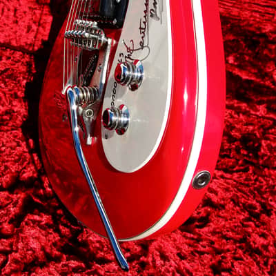 Mosrite The Ventures 1963 "Red" Possible prototype SN 0000 image 6