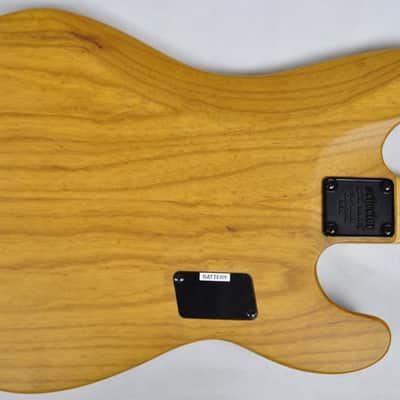 Schecter Model-T Session LH bass in Aged Natural Satin image 10