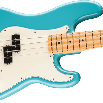 Fender Player II Precision Bass, Maple Fingerboard, Aquatone Blue image 8