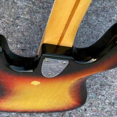 Fender Jazz Bass 1978 - Sunburst Maple Fingerboard image 14