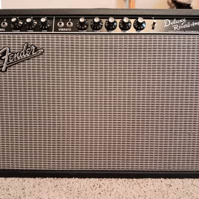 Fender '65 Deluxe Reverb Reissue 1999 - Black image 1