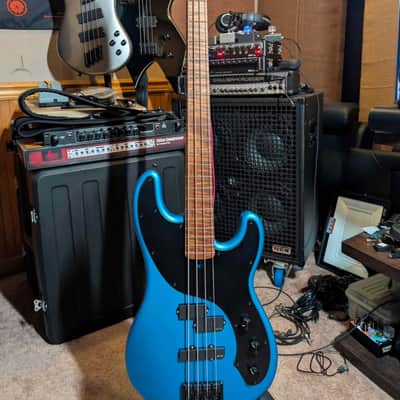 Warmoth ‘72 P Bass 2025 - Satin Lake Placid Blue image 3