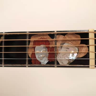 Rich & Taylor Roy Rogers "King of the Cowboys" Tribute Prototype Guitar Signed by Roy & Dale image 6