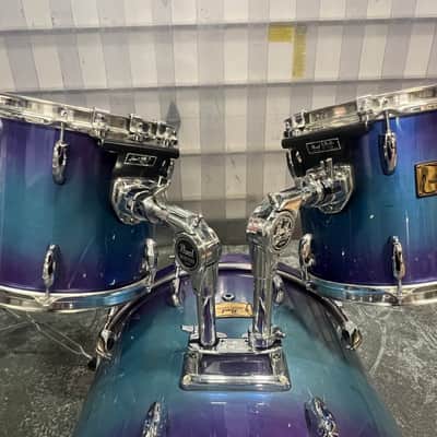 Pearl Masters Custom 5-Piece Drum Set w/ Hardware, Saphire Sunburst image 14