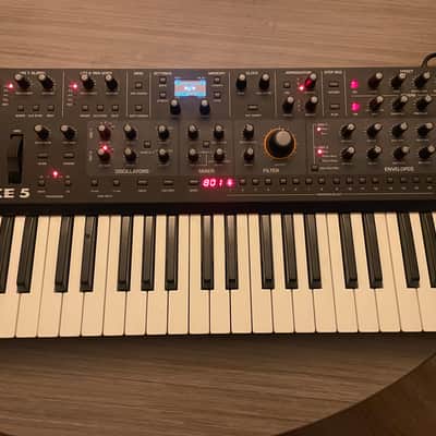 Sequential Take 5 44-Key 5-Voice Compact Polyphonic Synthesizer 2021 - Present - Black image 1