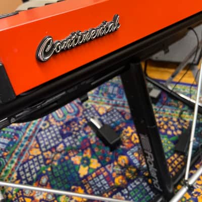 Vox Continental 61-Key Performance Organ with Stand and V861 Expression Pedal 2017 - Present - Red image 4