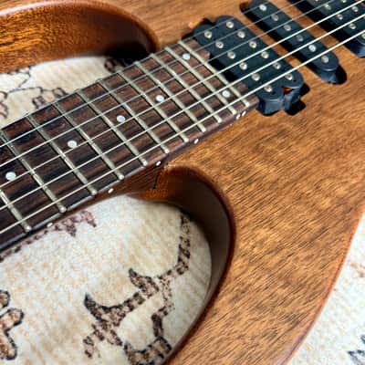 Charvel MJ Dinky DK24 HSH 2PT E MAH 2020 - Present - Natural image 5