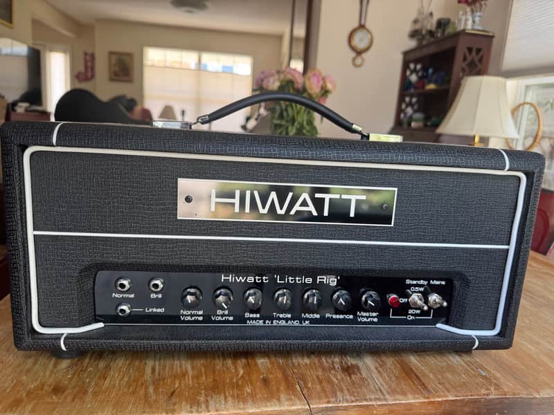 Hiwatt Little Rig Custom DR20-.5 watt 2022 - Black image 1