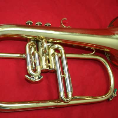 Couesnon Star Bb flugelhorn 1970's - Lacquered Brass image 1