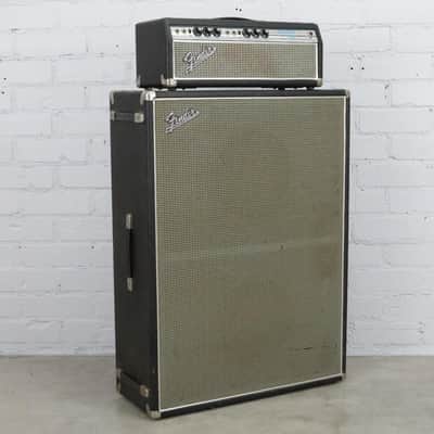 1968 Fender Bassman Amp Head & 2x12 Speaker Cabinet Guitar Bass Cab #40104 image 25