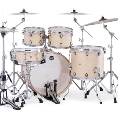 Mapex Mars Maple Natural Satin Rock Drums 5pc Shell Pack 22/10/12/16/14 | NEW Authorized Dealer image 3