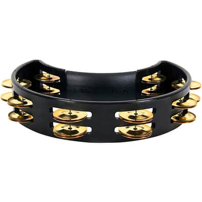 Rhythm Tech - Standard Tambourine with Brass Jingles - Black imagen 3