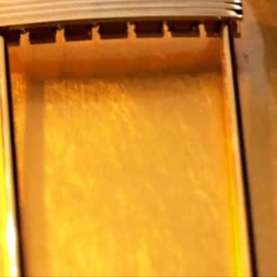 24k Gold Semi hollow electric guitar image 4
