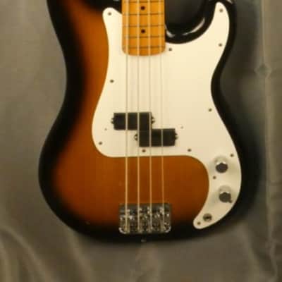 FENDER Precision Bass PB'57 micro Bartolini 1994 - 2TS Sunburst - Japan Import image 1