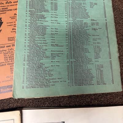Used Vintage Retro Old Set of 9 different music books Solo/Spanish/Method Guitar image 6