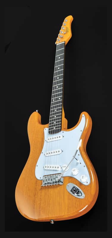 Oscar Schmidt OS-300-NH Double Cutaway Solid Body Maple Neck 6-String Electric Guitar image 1