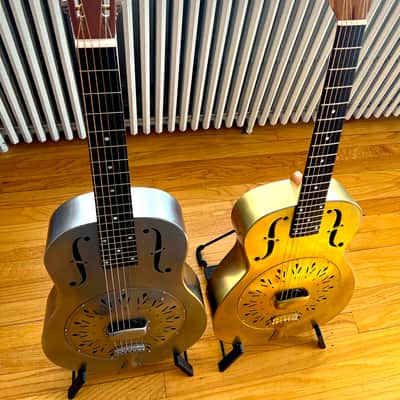 National Reso-Phonic RAW Brass 14 Fret 2025 - IN STOCK NOW! image 7