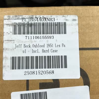 2025 Epiphone Jeff Beck Oxblood 1954 Les Paul Oxblood image 11
