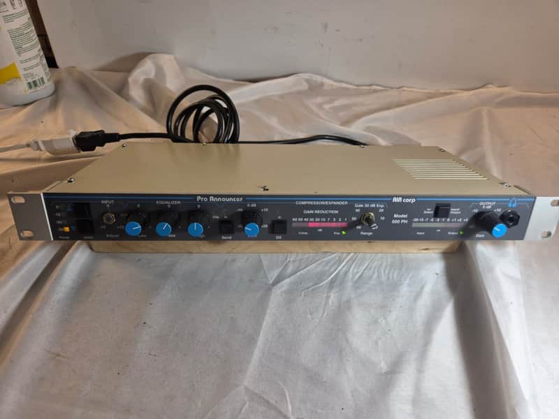AIR Corp Pro Announcer 500 PH Broadcast Mic Processor Compressor EQ Rackmount image 1