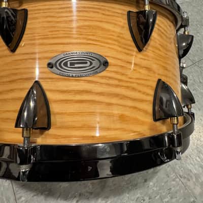 Orange County Orange County Drum & Percussion Maple Ash Snare Drum 7 x 13 in. Natural Gloss image 6