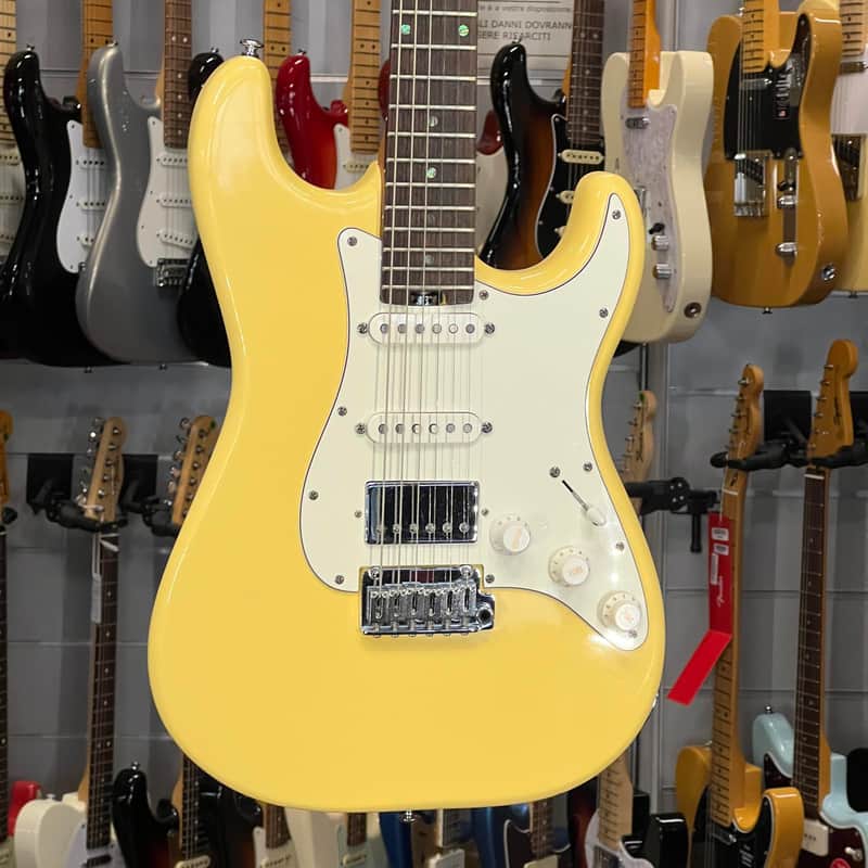 Schecter   Route 66 Arlington Hss White Refin image 1