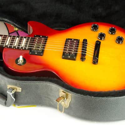 Used 1991 Gibson Les Paul Studio Lite Electric Guitar, Cherry Sunburst, Hardcase image 15