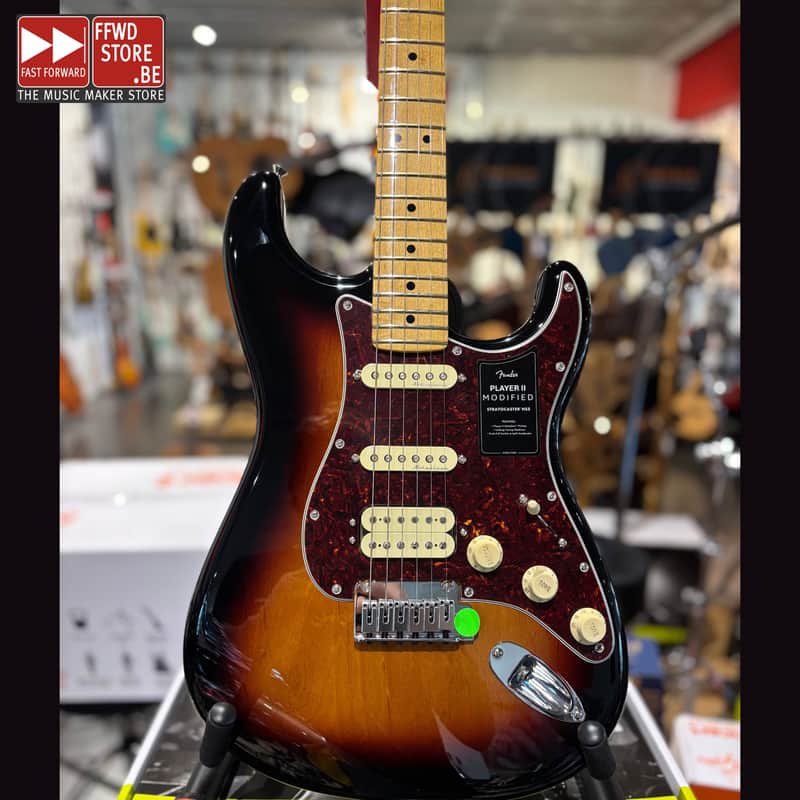 Fender Player II Modified Stratocaster HSS with Maple Fretboard 2025 - Present - 3-Color Sunburst