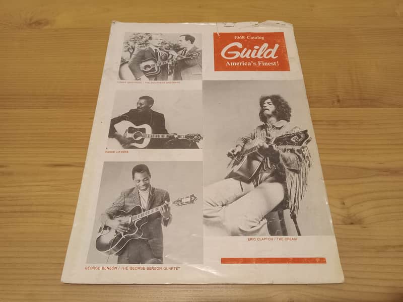 Vintage 1968 Guitar Guitar and Bass Catalog! Rare, Original Case Candy, Paperwork! image 1