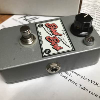 RGW Electronics Bad Bob Rare Original Robbie Wallace Hand Wired Booster Pedal Now Made By Analogman image 5