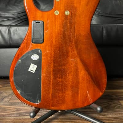 Dean Jeff Berlin Player Signature Bass Mid-2010 - Trans Braziliaburst image 14